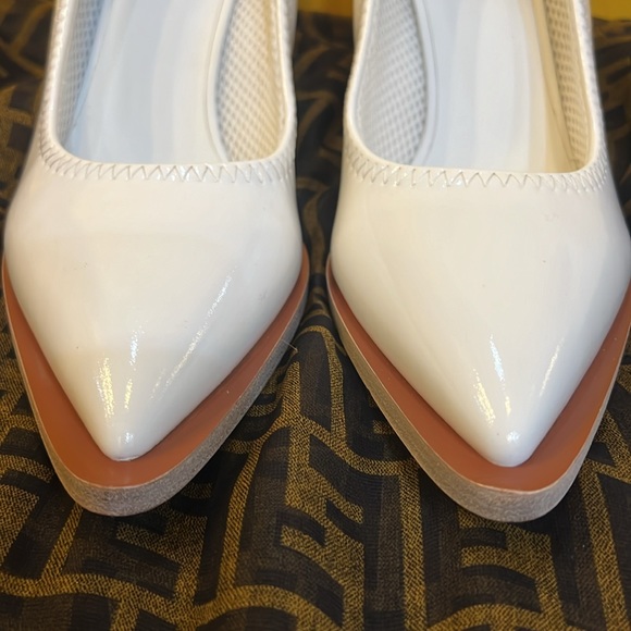 These are brand new. They were the Mary Jane with the buckle, but I took it off. - Picture 8 of 9